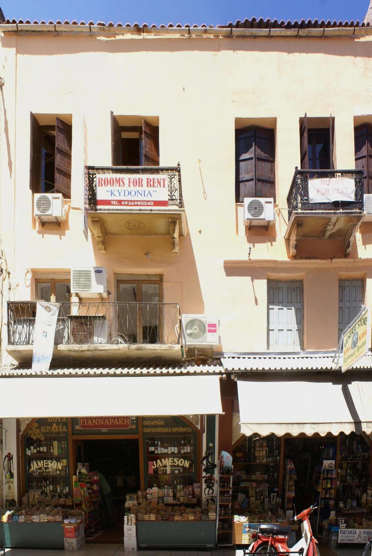 Kydonia Rooms Chrissi Akti Chania Exterior foto