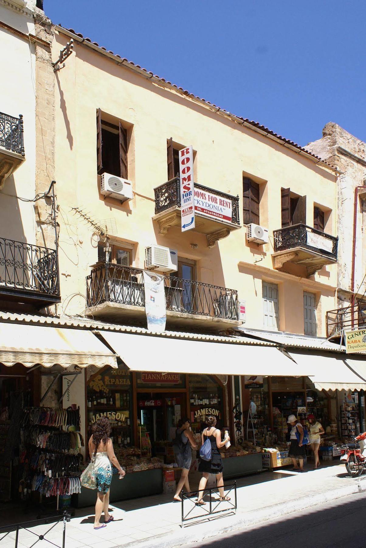 Kydonia Rooms Chrissi Akti Chania Exterior foto