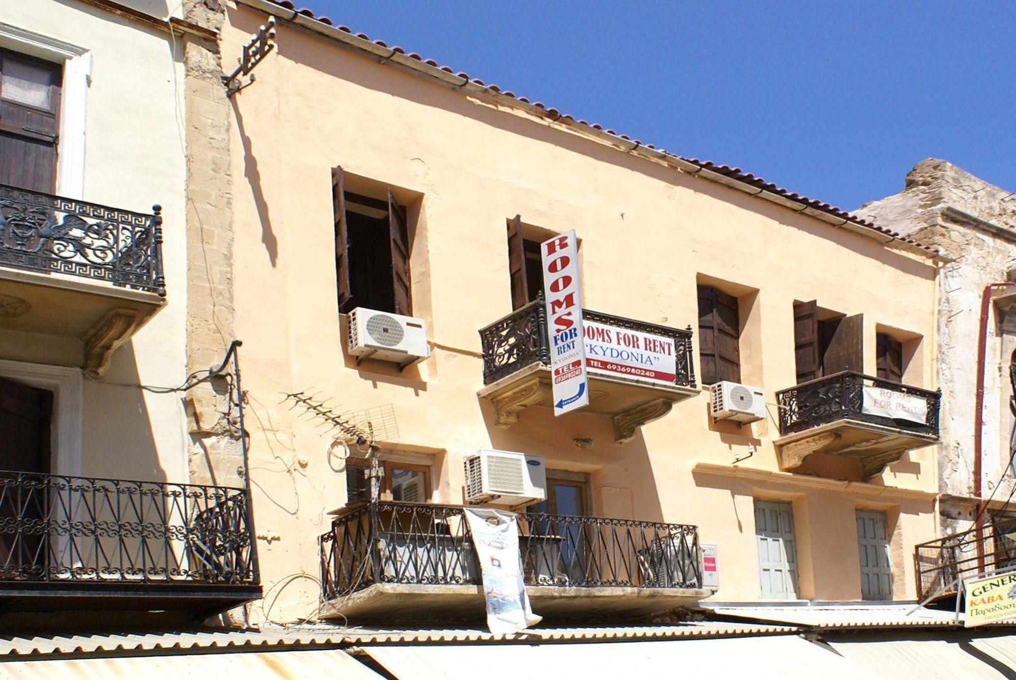 Kydonia Rooms Chrissi Akti Chania Exterior foto